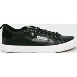 Big Star - Tenisówki. Czarne trampki męskie marki BIG STAR, z materiału. W wyprzedaży za 79,90 zł.