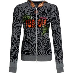 Bluza SPORTALM REKA. Szare bluzy damskie Sportalm, z aplikacjami, z elastanu, bez rękawów, z kapturem. W wyprzedaży za 707,00 zł.