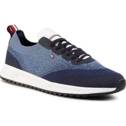 Sneakersy TOMMY HILFIGER - Modern Knit Runner FM0FM02663 White YBS. Niebieskie sneakersy męskie TOMMY HILFIGER, bez zapięcia. Za 539,00 zł.