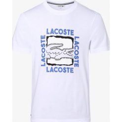 Lacoste - T-shirt męski, biały. Białe t-shirty męskie Lacoste, s, bez wzorów, bez kołnierzyka. Za 229,95 zł.