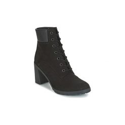 Botki Timberland ALLINGTON 6IN LACE UP. Czarne botki damskie Timberland, bez obcasa, bez zapięcia. Za 503,20 zł.