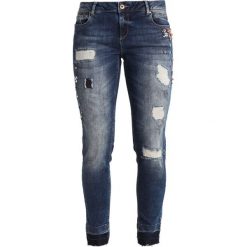 Jeansy damskie: Betty & Co Jeansy Slim Fit blue denim