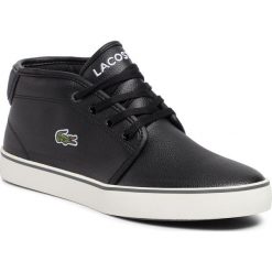 Sneakersy LACOSTE - Ampthill 319 1 Cuj 7-38CUJ0001237 Blk/Dk Gry. Czarne półbuty damskie Lacoste, ze skóry ekologicznej. W wyprzedaży za 209,00 zł.