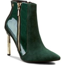 Buty zimowe damskie: Botki MACCIONI - 436 Zielony