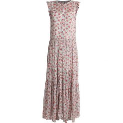 Tommy Jeans FLORAL PRINT DRESS Długa sukienka red. Czerwone długie sukienki Tommy Jeans, xl, z jeansu, z długim rękawem. Za 599,00 zł.