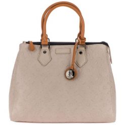 U.S. Polo Assn. Torebka Damska Bluewater, Beżowy. Brązowe torebki klasyczne damskie U.S. Polo Assn., bez wzorów, eleganckie, przez ramię, bez dodatków. Za 439,00 zł.