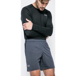 Under Armour - Szorty. Szare spodenki sportowe męskie Under Armour, z poliesteru, sportowe. W wyprzedaży za 119,90 zł.