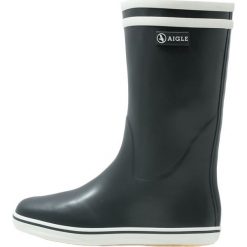 Buty zimowe damskie: Aigle MALOUINE Kalosze marine/blanc