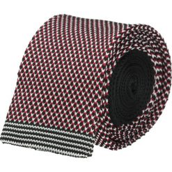 Krawat terni czerwony classic 200. Czerwone krawaty męskie Recman, na co dzień, z aplikacjami, eleganckie. Za 79,00 zł.