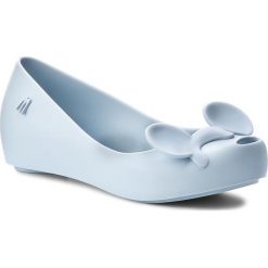 Baleriny MELISSA - Ultragirl + Minnie II Inf 31929 Frosted Blue 01484. Niebieskie meliski damskie marki Melissa, z tworzywa sztucznego, na płaskiej podeszwie. W wyprzedaży za 179,00 zł.