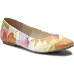 Baleriny damskie: Baleriny BALDACCINI – 786500-B Kwiaty Kolorowe
