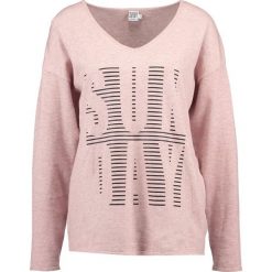 Swetry klasyczne damskie: Saint Tropez STATEMENT Sweter lilac