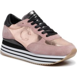 Sneakersy CRIME LONDON - Dynamic 25607AA2.73 Pink. Różowe półbuty damskie Crime London, na co dzień, bez wzorów, ze skóry, bez obcasa, na płaskiej podeszwie, bez zapięcia. W wyprzedaży za 469,00 zł.