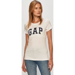 GAP - T-shirt (2-pack). Niebieskie bluzki damskie GAP, s, z nadrukiem, z bawełny, z okrągłym kołnierzem. Za 159,90 zł.