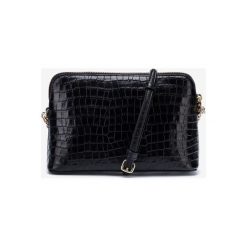 DKNY Bryant Cross body bag Czarny. Czarne torebki klasyczne damskie DKNY, w paski, ze skóry, bez dodatków. Za 826,95 zł.