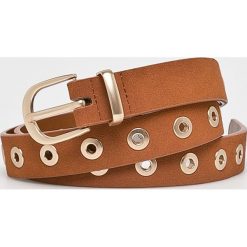 Medicine - Pasek Vintage Revival. Brązowe paski damskie MEDICINE, w paski, z materiału, vintage. Za 34,90 zł.