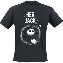 Miasteczko Halloween Her Jack T-Shirt czarny. Czarne koszulki męskie marki Miasteczko Halloween, l, z nadrukiem, z okrągłym kołnierzem. Za 74,90 zł.