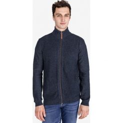 Tom Tailor Cardigan Niebieski. Niebieskie kardigany męskie Tom Tailor, xl, bez wzorów, z bawełny. Za 355,95 zł.