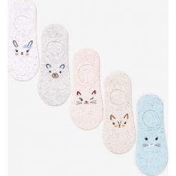 5-pack Mix Kolorów Skarpety Phrithoe. Różowe skarpetki damskie Born2be, bez wzorów. W wyprzedaży za 29,99 zł.