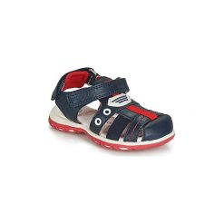 Sandały Dziecko Chicco CIMBER. Niebieskie sandały chłopięce marki Chicco, bez zapięcia. Za 199,00 zł.