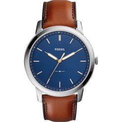 Zegarek FOSSIL - The Minimalist 3H FS5304 Brown/Silver. Pomarańczowe zegarki damskie marki Fossil, ze stali. Za 479,00 zł.