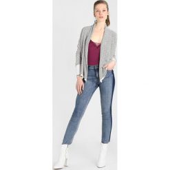 Kardigany damskie: Object OBJMIA DEANNA CARDIGAN Kardigan gardenia/small black