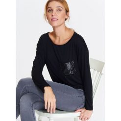 T-shirty damskie: T-SHIRT DŁUGI RĘKAW DAMSKI GŁADKI