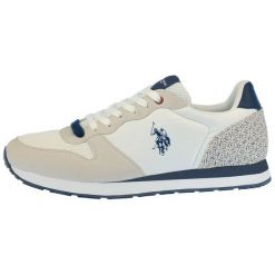 U.S. Polo Assn. Tenisówki Męskie Soren 42 Białe. Białe trampki męskie marki U.S. Polo Assn., bez wzorów, bez zapięcia. Za 339,00 zł.
