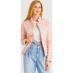 KURTKA trussardi bomberka. Kurtki damskie Trussardi Jeans, s, bez wzorów, z jeansu, eleganckie. W wyprzedaży za 566,30 zł.