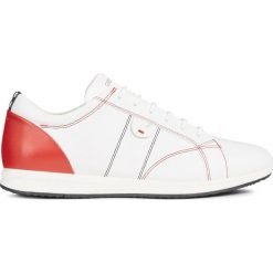 Geox Avery Tenisówki Biały. Białe trampki i tenisówki damskie Geox, bez wzorów, z materiału, bez zapięcia. Za 464,95 zł.