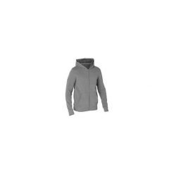 Bluza z kapturem Gym & Pilates 100 męska. Szare bluzy męskie DOMYOS, xl, bez wzorów, z bawełny, sportowe, z kapturem, bez rękawów, z kapturem. Za 49,99 zł.
