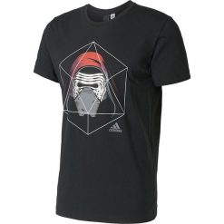 Koszulki sportowe męskie: Adidas Koszulka męska KYLO REN TEE czarny r. L (BK2838)