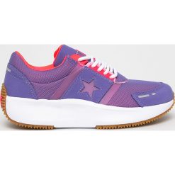 Converse - Buty. Fioletowe buty sportowe damskie Converse, bez wzorów, z gumy, sportowe. W wyprzedaży za 349,90 zł.