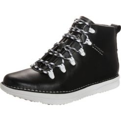 Buty zimowe męskie: ohw? DAN Botki sznurowane black