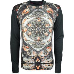 Frankie Morello Sweter "Prousite". Swetry męskie Frankie Morello, bez wzorów, z wełny, z okrągłym kołnierzem, bez kaptura. Za 299,00 zł.
