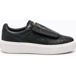 Puma - Buty Basket Platform Strap Wn's. Szare buty sportowe damskie Puma, z materiału. W wyprzedaży za 299,90 zł.