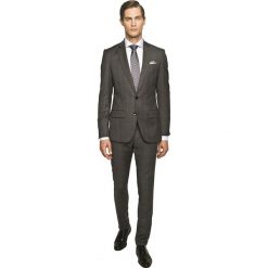 Garnitur baldwin 313 szary slim fit. Szare garnitury męskie Recman. Za 999,99 zł.