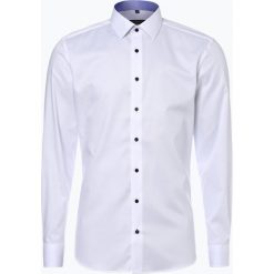 Koszule męskie na spinki: Eterna Slim Fit – Koszula męska niewymagająca prasowania, czarny