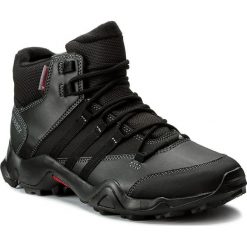 Buty adidas - Terrex Ax2r Beta Mid Cw S80740 Cblack/Cblack/Visgre. Czarne buty sportowe męskie Adidas, ze skóry ekologicznej, bez zapięcia, outdoorowe, adidas terrex, climawarm (adidas). W wyprzedaży za 289,00 zł.