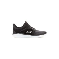 Buty Skechers Synergy 2.0 Chekwa 52652-BKW. Czarne trampki męskie Skechers, bez wzorów, bez zapięcia. Za 222,23 zł.