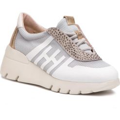 Sneakersy HISPANITAS - Ruth HV98620 Perla. Szare półbuty damskie Hispanitas, ze skóry. W wyprzedaży za 359,00 zł.