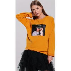 Żółta Bluza Animalcule. Żółte bluzy damskie other, s, bez wzorów, bez rękawów, bez kaptura. Za 59,99 zł.