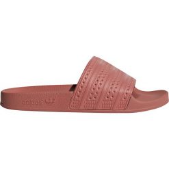 Klapki adidas Adilette W (CQ2236). Różowe klapki damskie Adidas, bez wzorów, z materiału, bez obcasa. Za 98,99 zł.