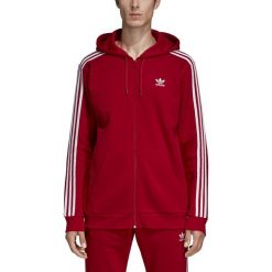 MĘSKA BLUZA ADIDAS ORIGINALS NA ZAMEK (S). Bluzy męskie Adidas, s, w paski, z bawełny, klasyczne, z kapturem, bez rękawów, bez kaptura. W wyprzedaży za 279,99 zł.