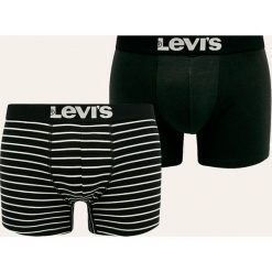 Levi's - Bokserki (2-pack). Czarne bokserki męskie Levi's®, s, bez wzorów, z elastanu. Za 99,90 zł.