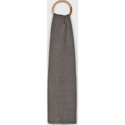 Answear - Chusta. Szare chusty damskie marki ANSWEAR, z dzianiny. W wyprzedaży za 19,90 zł.