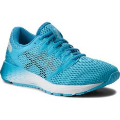 Buty ASICS - RoadHawk FF 2 1012A123 Aquarium/Black 400. Niebieskie buty sportowe damskie Asics, z materiału, sportowe, do biegania. W wyprzedaży za 299,00 zł.