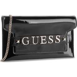 Torebka GUESS - HWMB69 97730 BLA. Czarne torebki klasyczne damskie Guess, z aplikacjami, ze skóry ekologicznej. Za 449,00 zł.