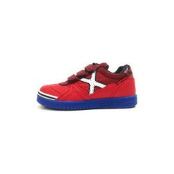 Buty Dziecko Munich Fashion G 3 KID VCO. Czerwone trampki chłopięce Munich Fashion, bez wzorów, bez zapięcia. Za 233,52 zł.