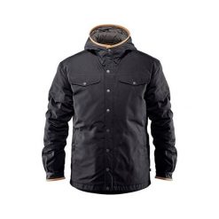 Fjällräven Greenland No. 1 Down Jacket M, Czarny | 550 | XXL. Czarne płaszcze męskie Fjällräven, xxl, bez wzorów, klasyczne, bez kaptura. W wyprzedaży za 2321,32 zł.